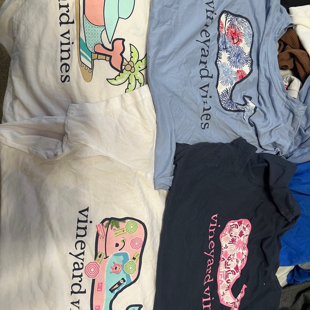 Vineyard Vines Graphic T-Shirts Set (4)